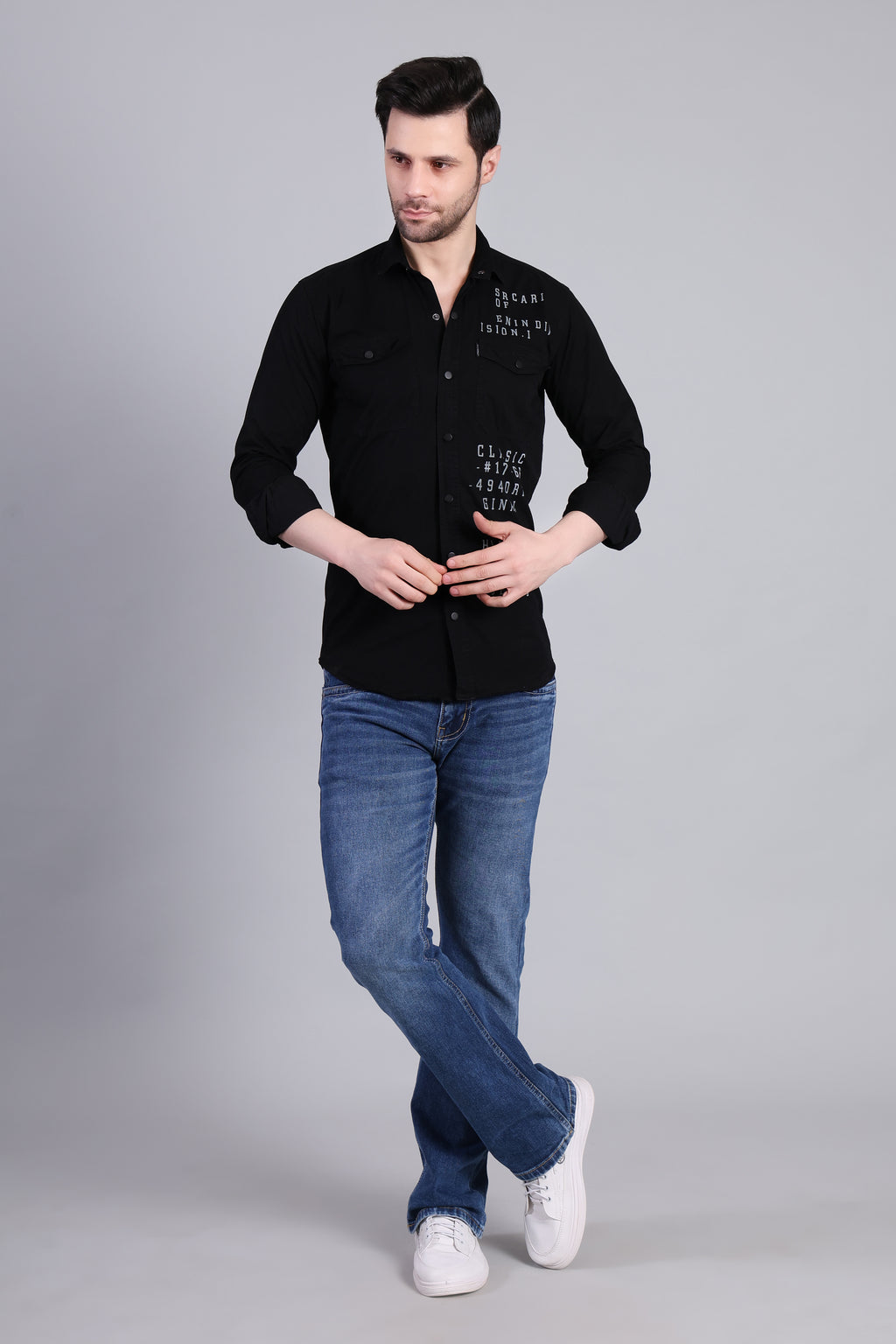 Black Premium Casual Shirt