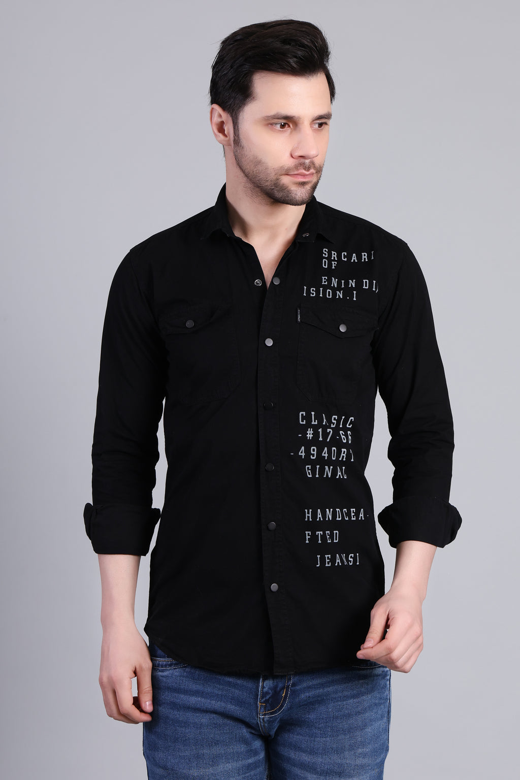 Black Premium Casual Shirt