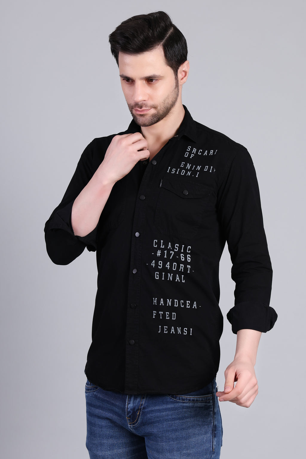 Black Premium Casual Shirt