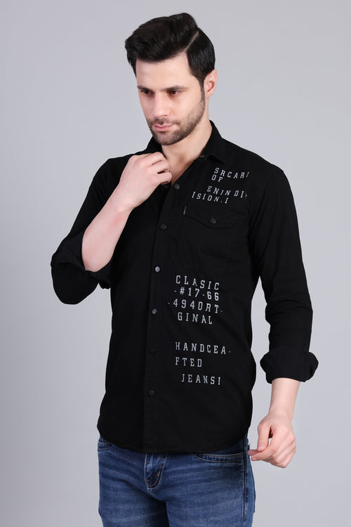 Black Premium Casual Shirt